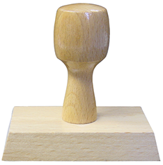 Holzstempel, der klassiker, in allen größen